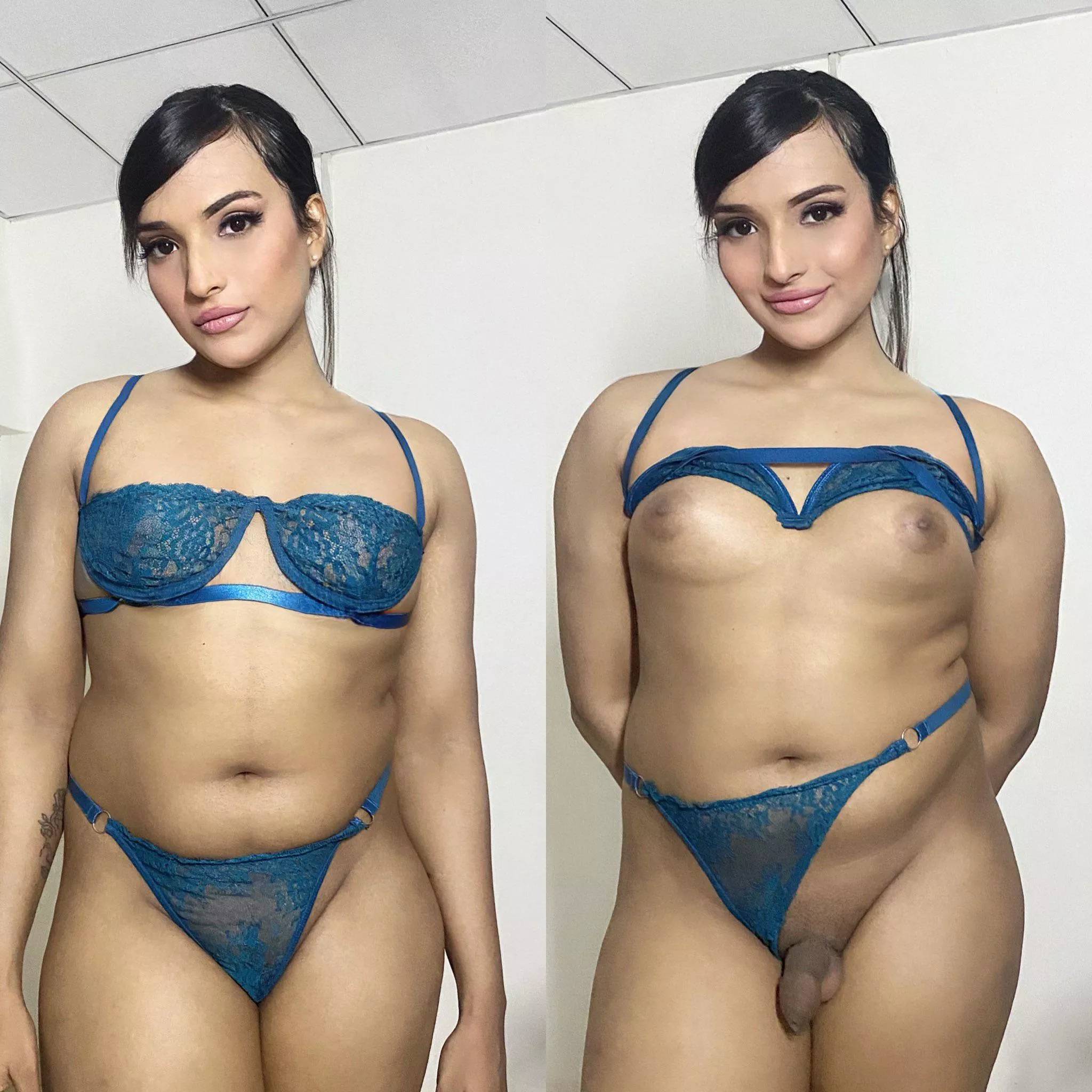 Chubby t girl with a limp clitty