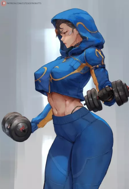 Chun-Li by @cutesexyrobutts Chun-Li by @cutesexyrobutts