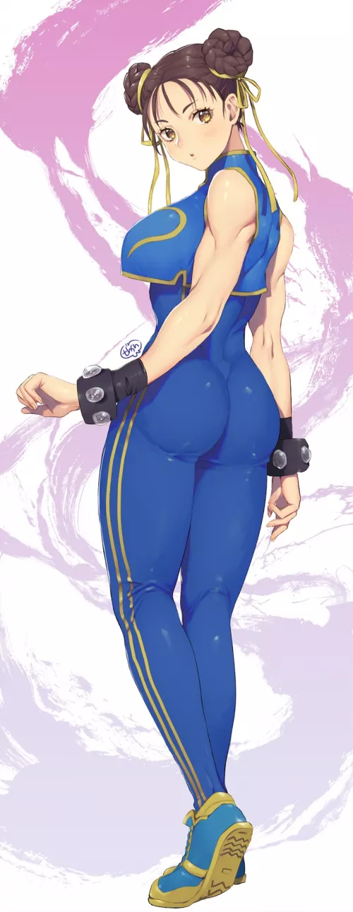 Chun-Li Looking Back (Murata Tefu) [Street Fighter]
