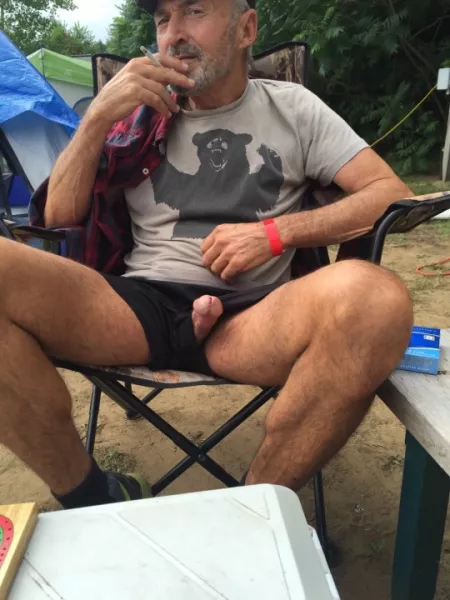 cigarette break