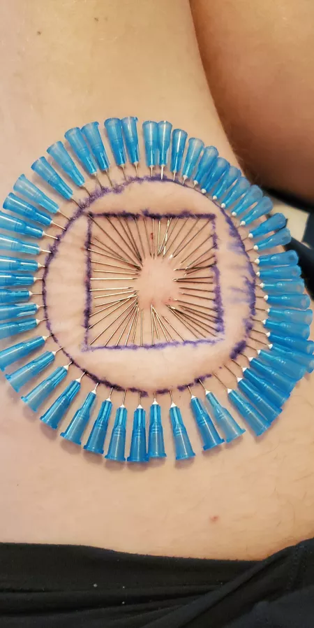 Circle gets the square - self poke