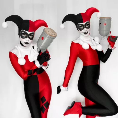 Classic Harley Quinn by Cllownin