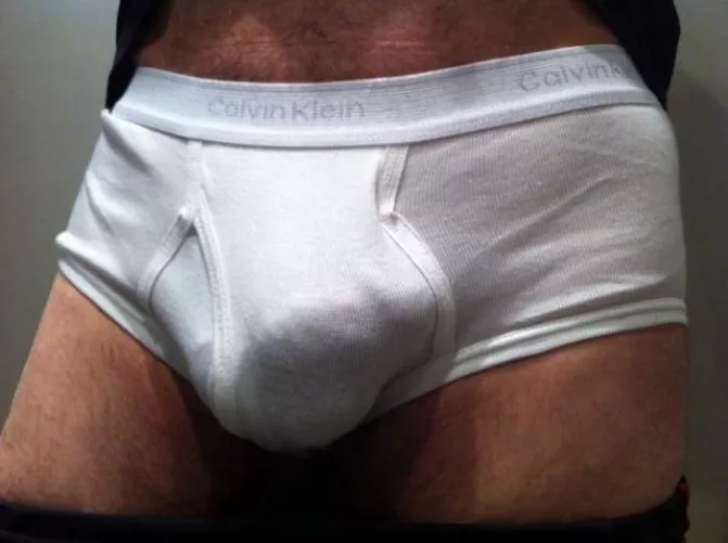 Classic white Calvins... Classic white Calvins...