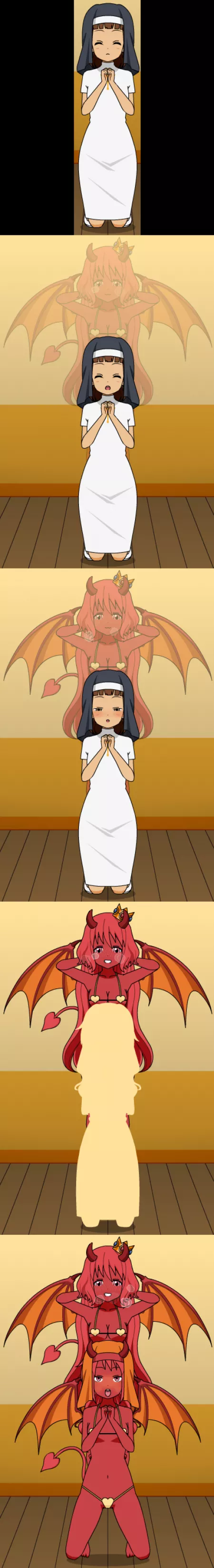 Cleric finds a new goddess to follow [OC]