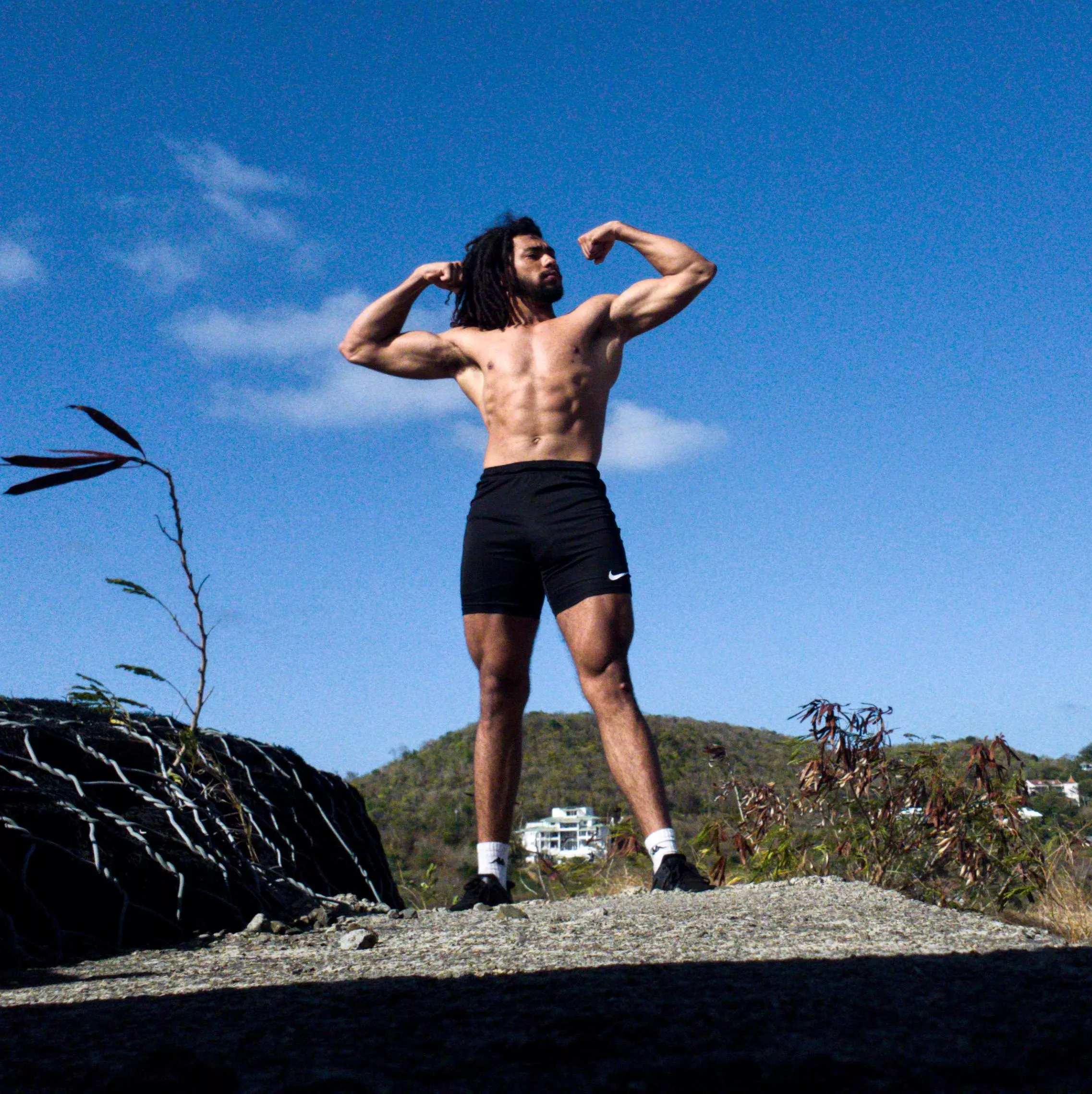 Climbed to the top of a hill for this one Climbed to the top of a hill for this one