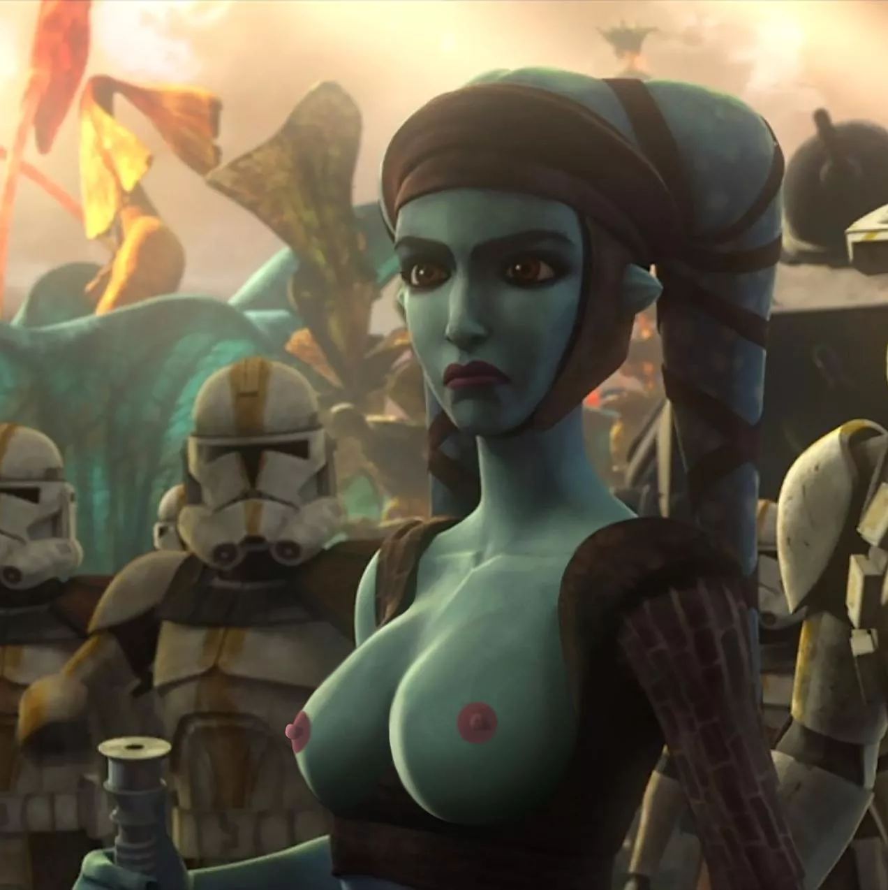 Star Wars The Clone Wars Naked