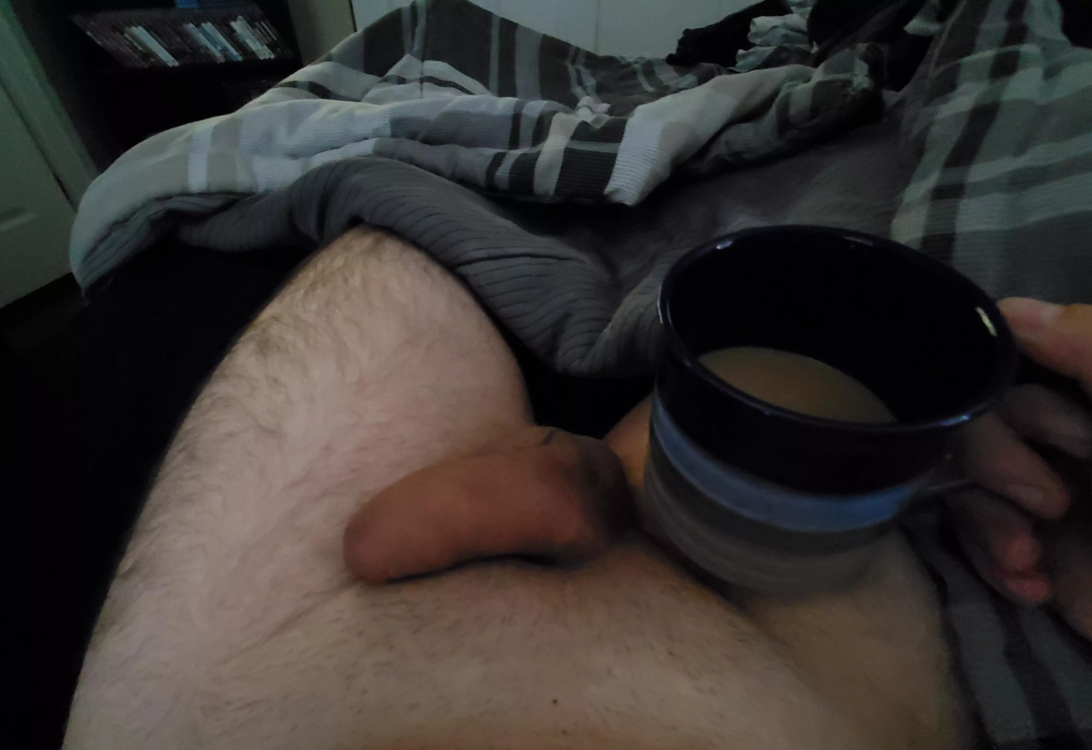Coffee and cock in bed anyone? Coffee and cock in bed anyone?