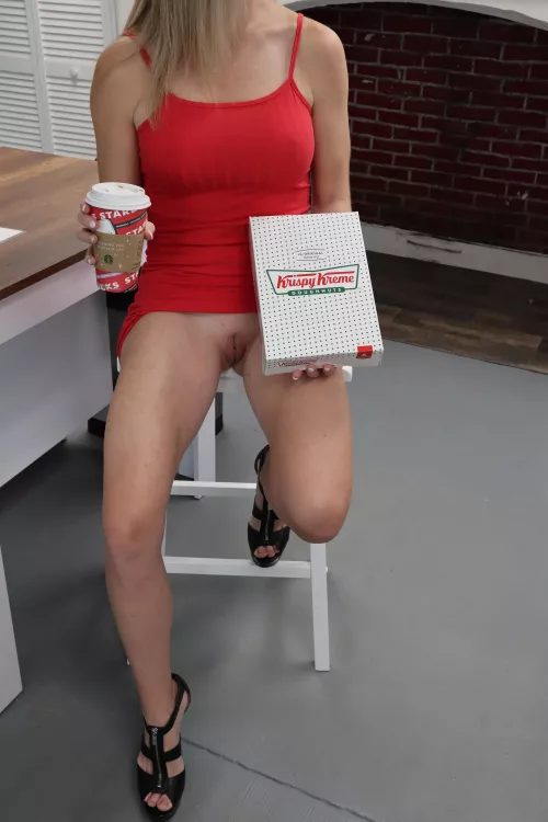 Coffee - Donuts - Pussy! Gotta Send You Off To Work Right!