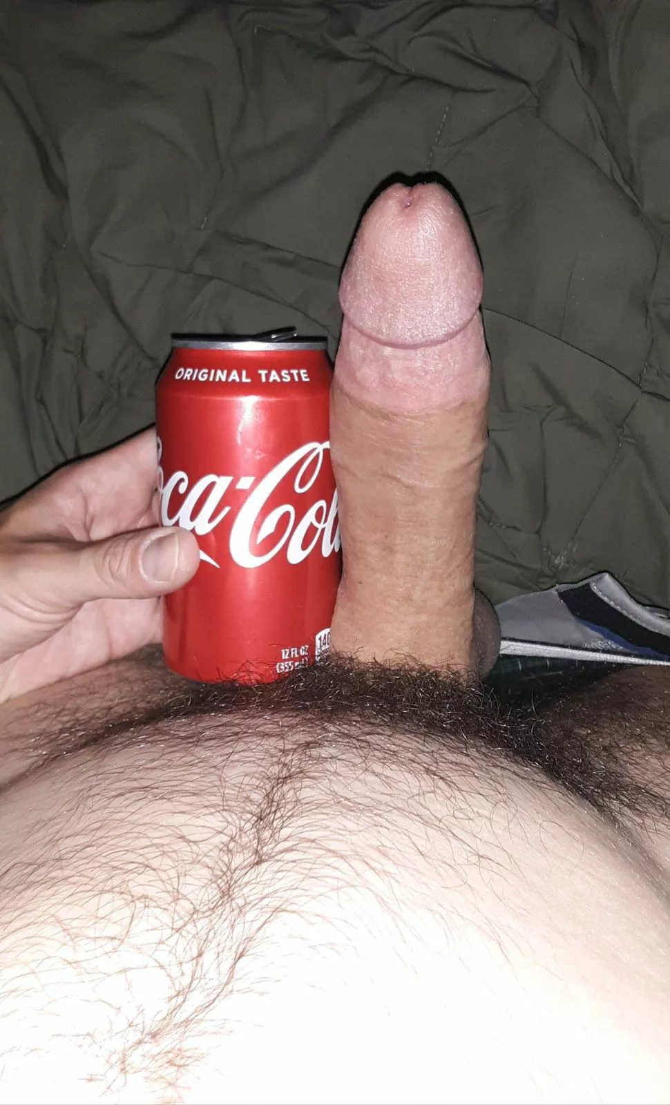 Coke can thick dick porn