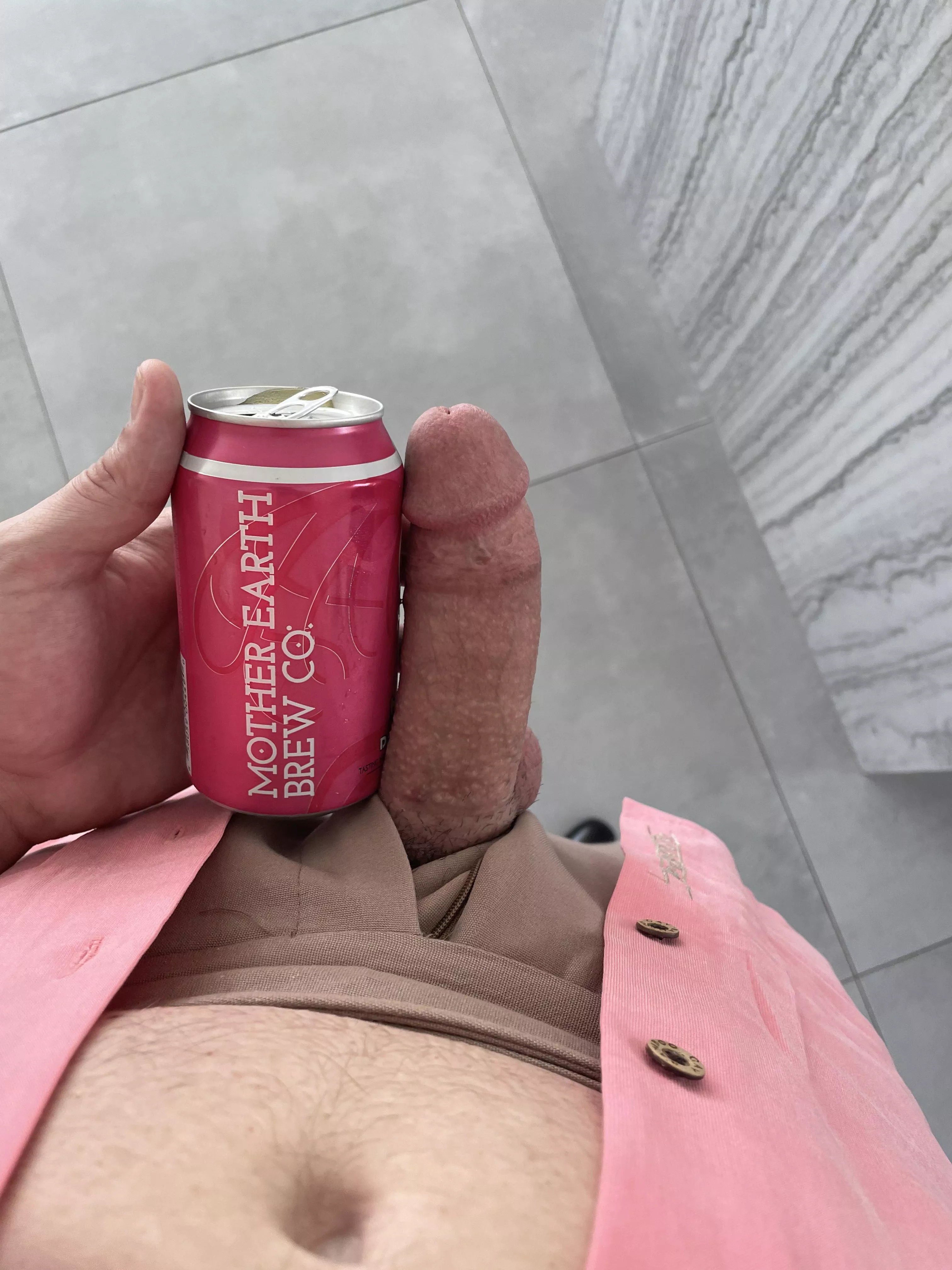 Cold against my cock. Cold against my cock.