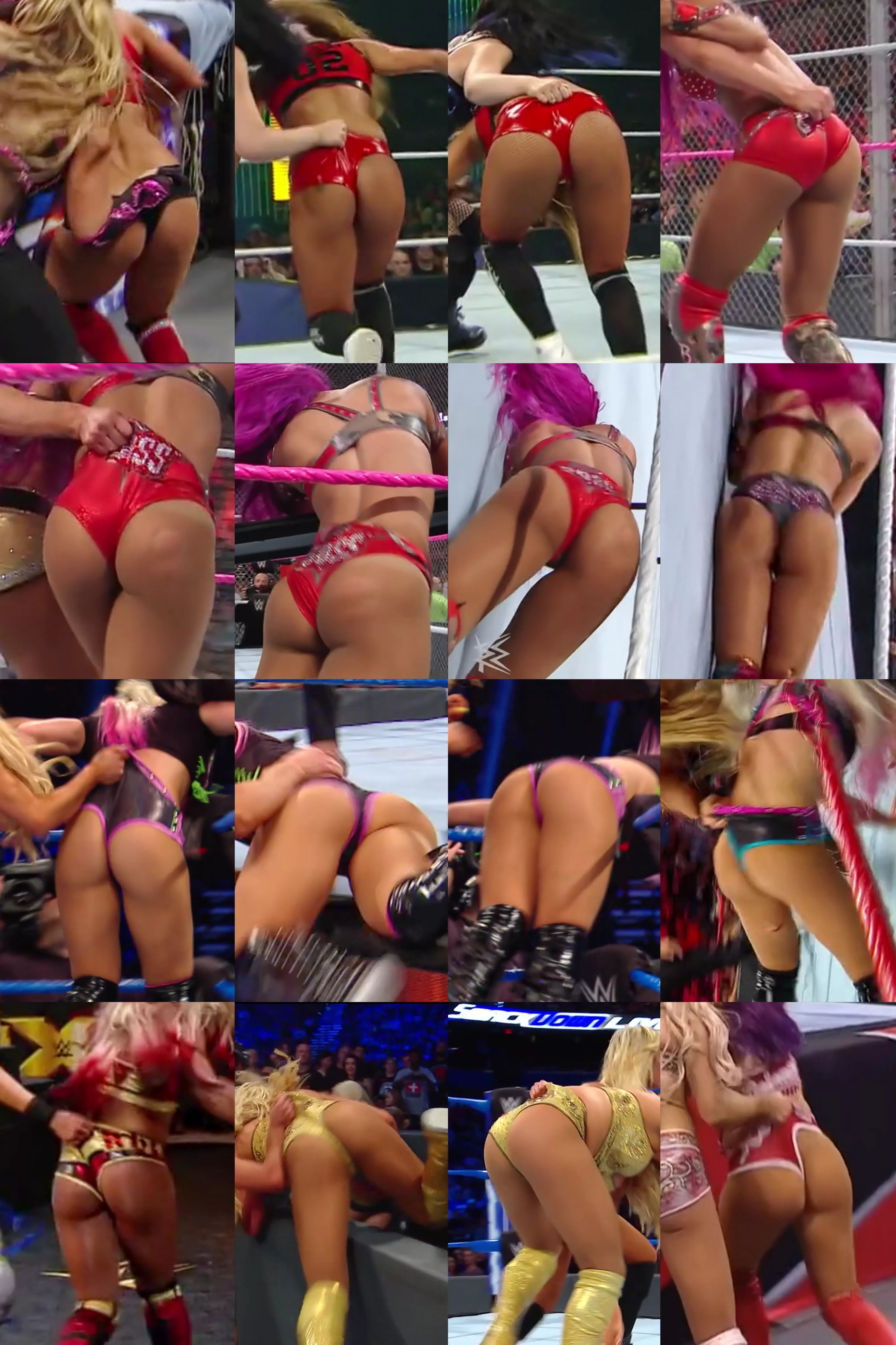 Collage of wedgies Collage of wedgies