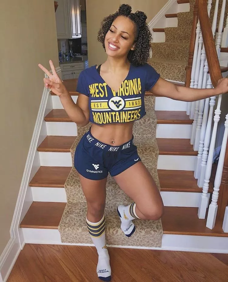 College g4mnast convincing you to fuck her College g4mnast convincing you to fuck her