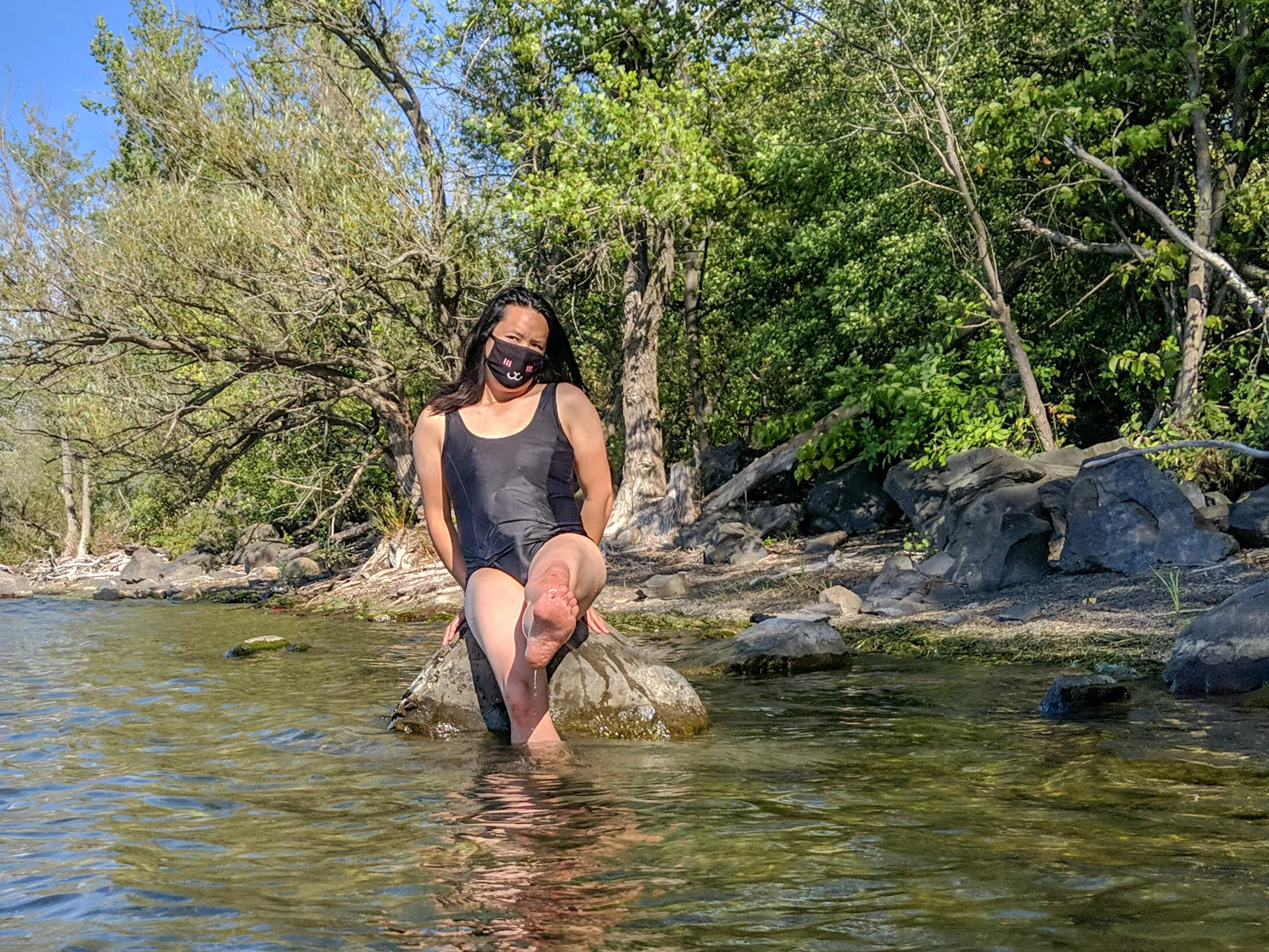 Come for a swim with me