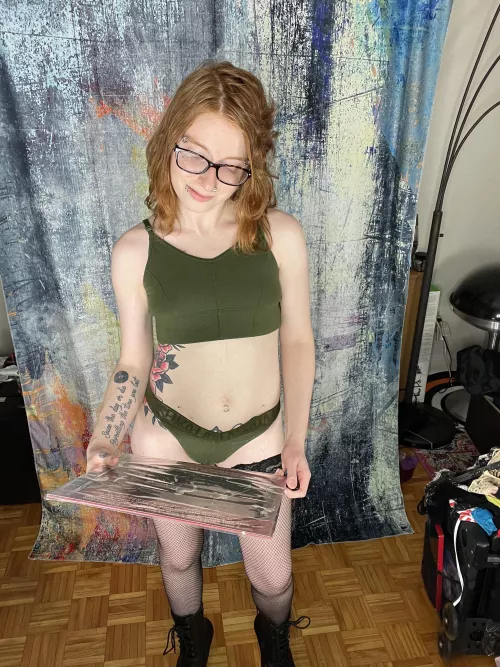 Come get naked and listen to records with me.