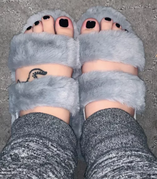 Come lick my toes one at a time ๐