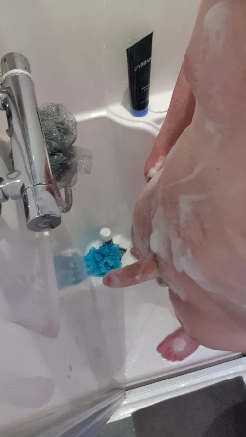 come rinse the soap off me