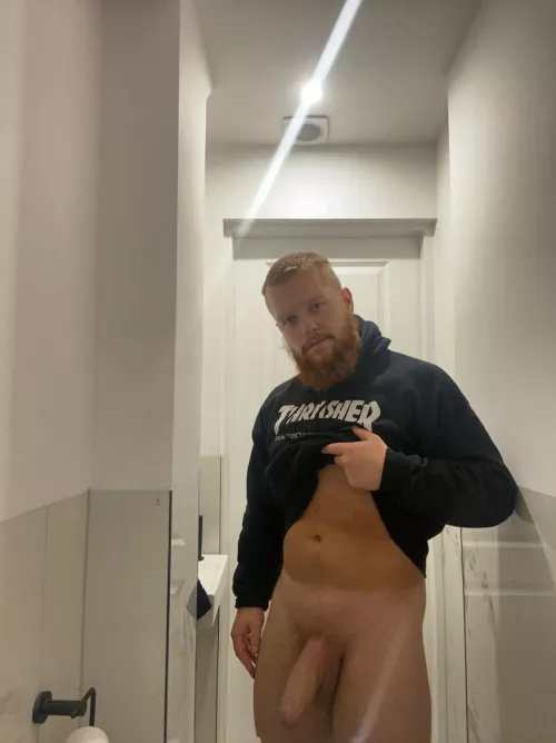 Come suck on it in this bathroom stall