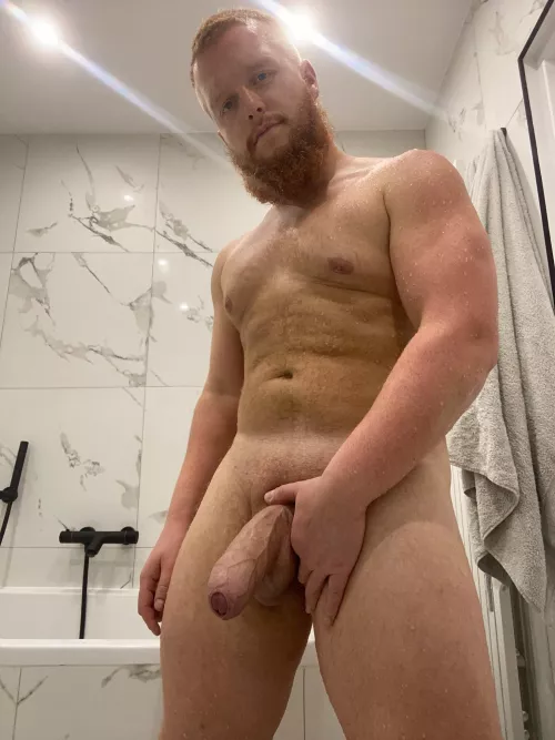 Come take a shower with me before heading to work