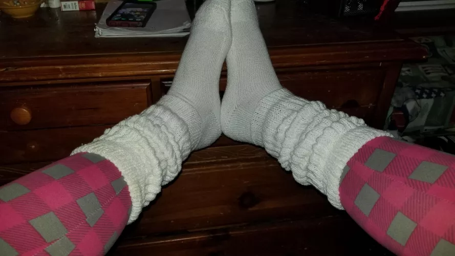 Comfy ,warm, an just love these socks