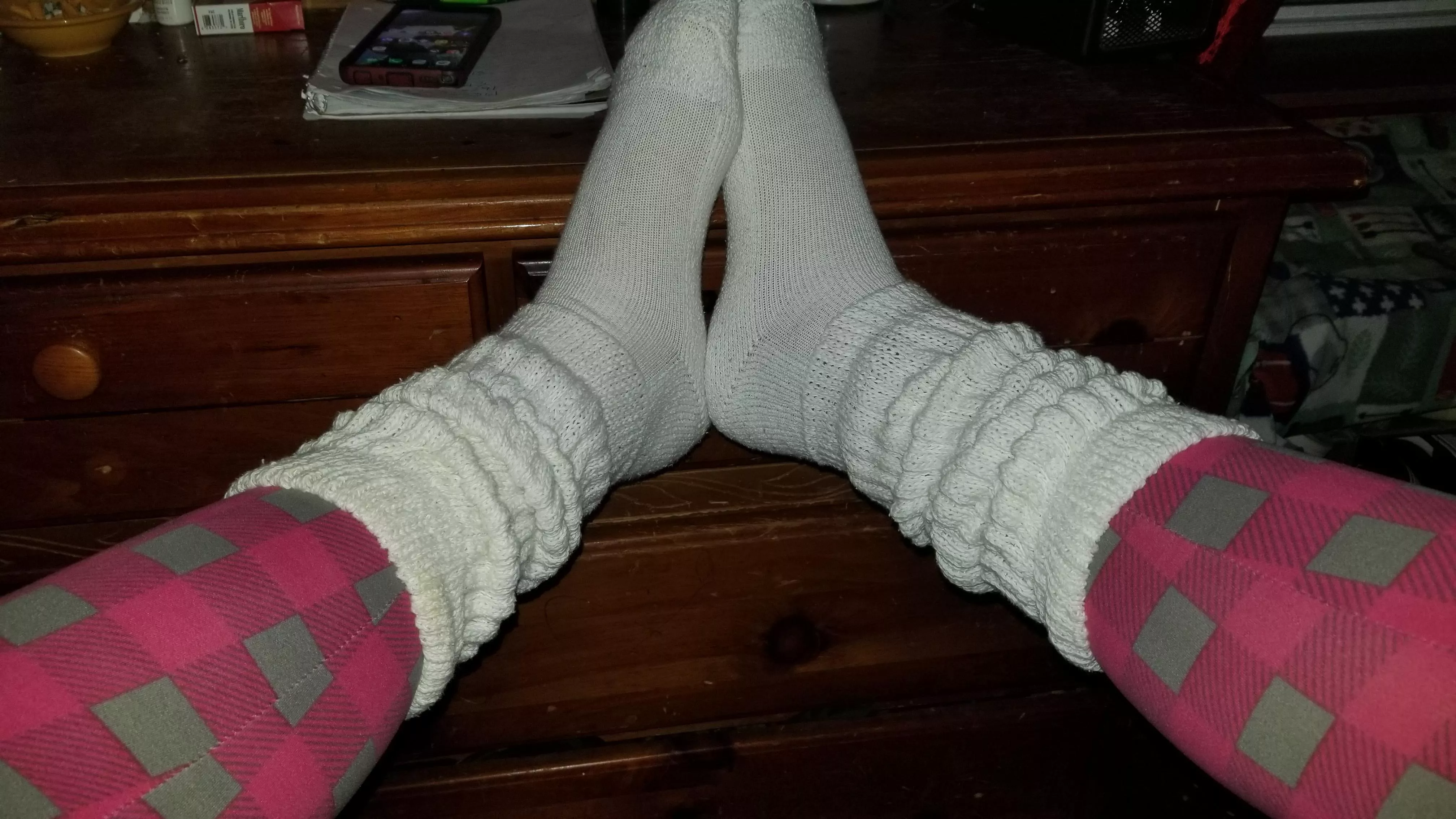Comfy ,warm, an just love these socks