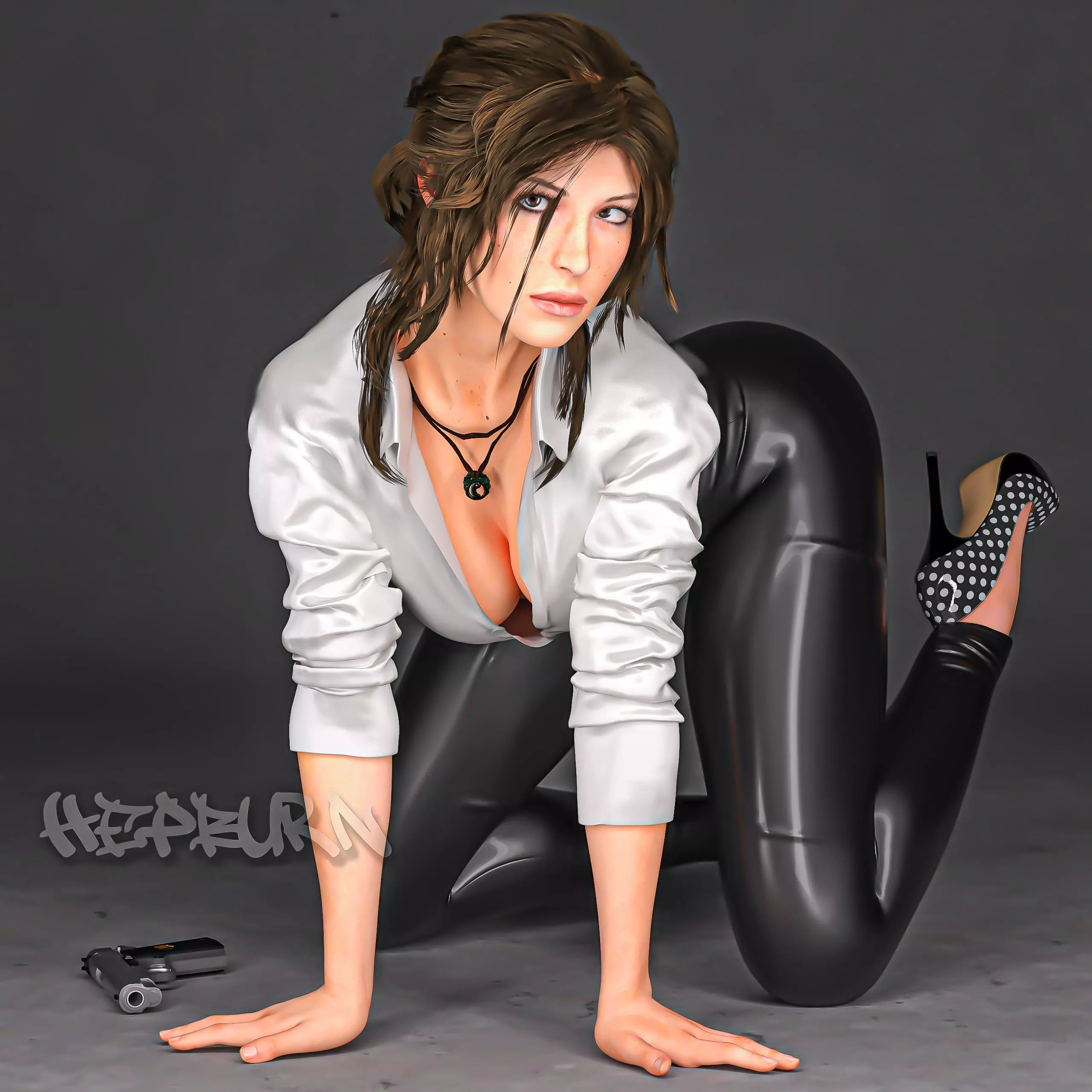 Comic-style Lara (me, Hepburn) Comic-style Lara (me, Hepburn)