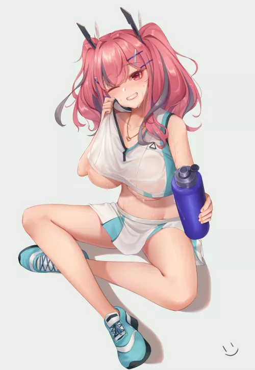 Commander, What workout music do you listen to?~❤ (USS Bremerton, Azur Lane, Eagle Union Faction)