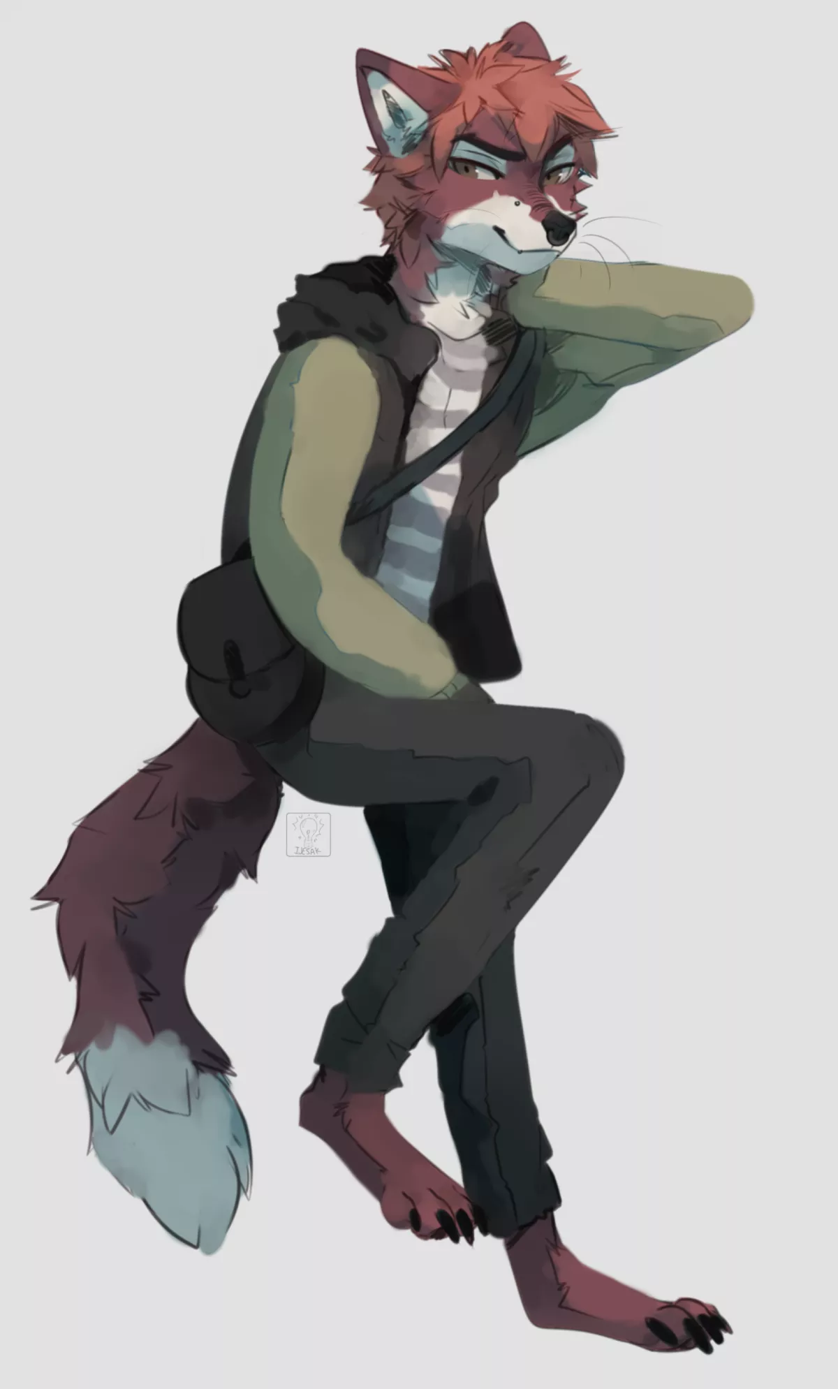 commission! (art by me, leskweg on twitter and FA)