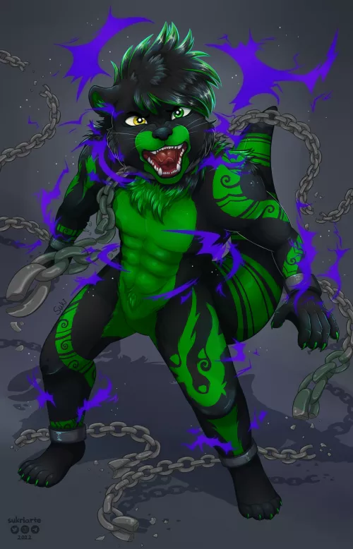 Commission for @KhaosTheOtter on TT! 🔗 Art By Me and my commissions are open 🥺💕