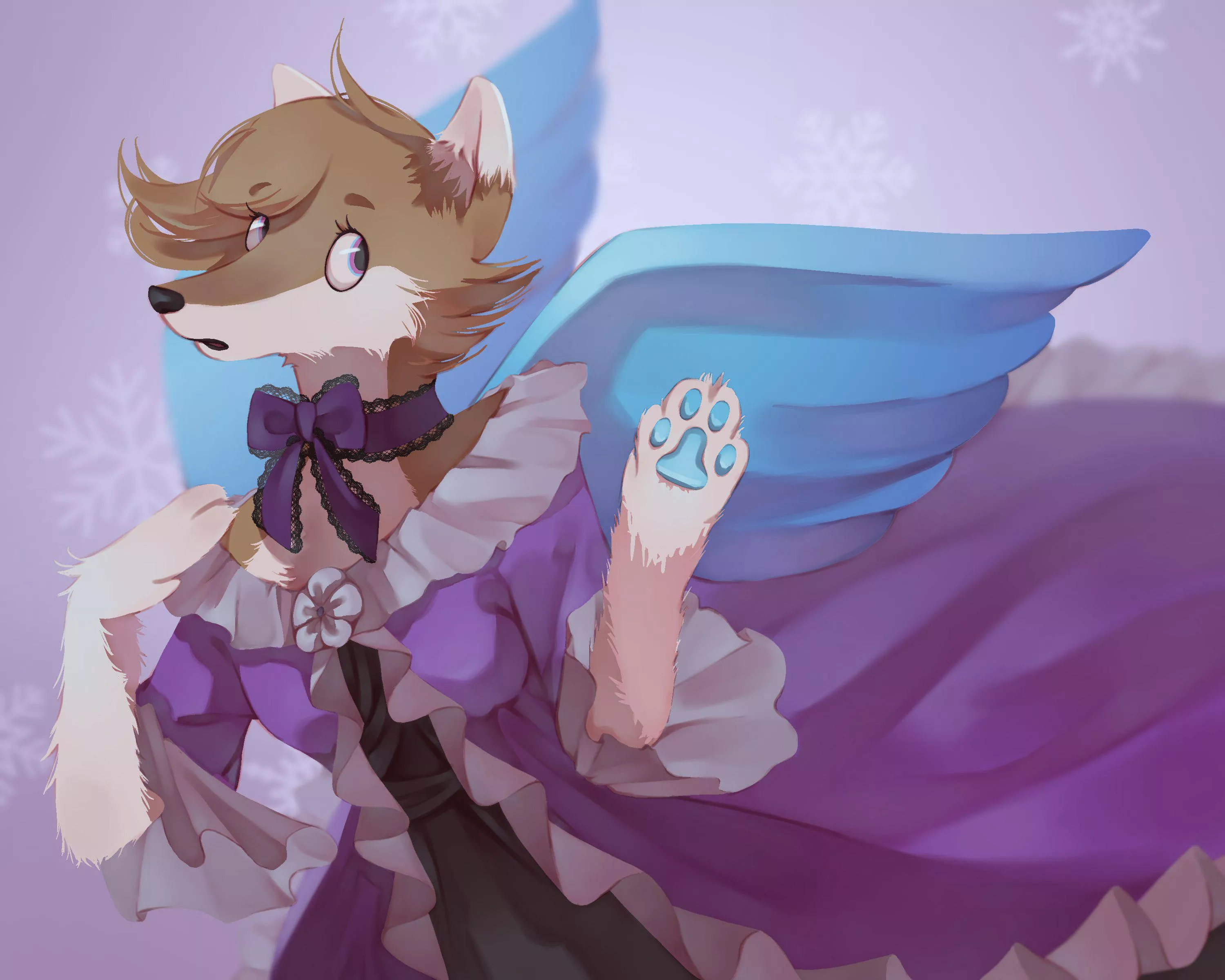 Commission I got of Snow from @JoL_0915 on twitter!!