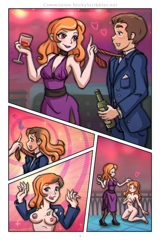 Commission, Kyle To Melody Transformation [M > F ] ( StickyScribbles )