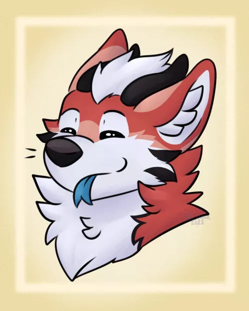 Commissioned a new pfp, art by @PupSonar on twitter.