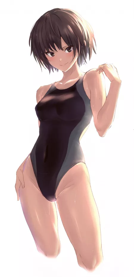 Competition Swimsuit Backlighting (Ulrich) [Amagami]