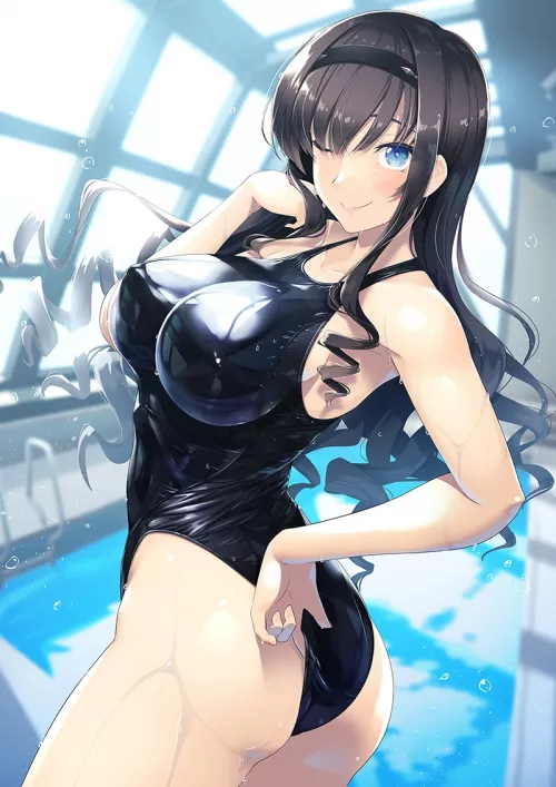Competition Swimsuit Haruka Competition Swimsuit Haruka