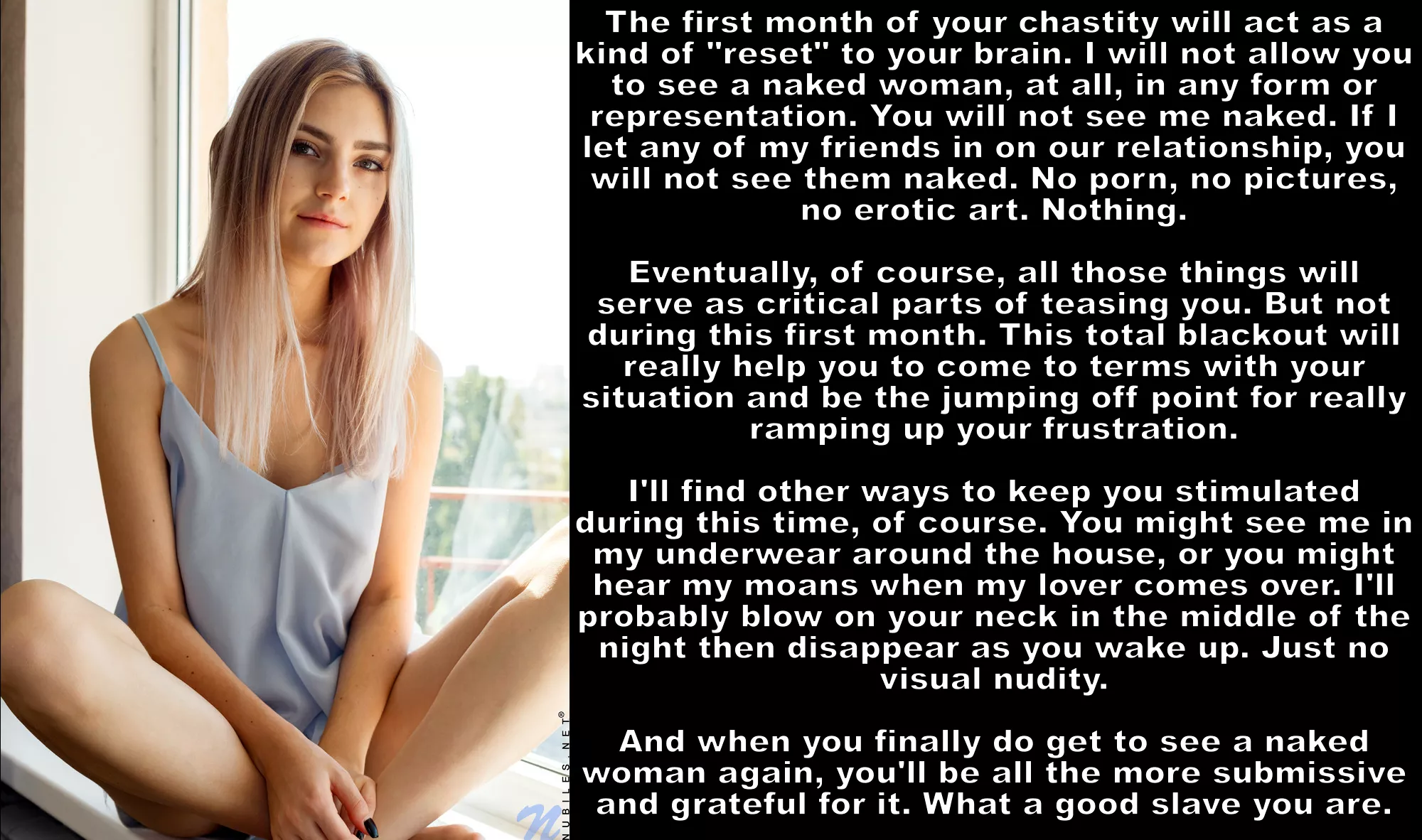 Consider your first month a probationary period