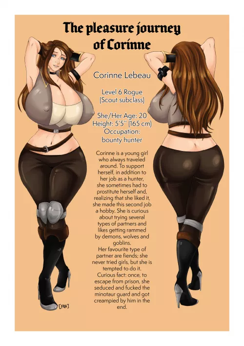 Corinne Lebeau's CG Cover (Commission)