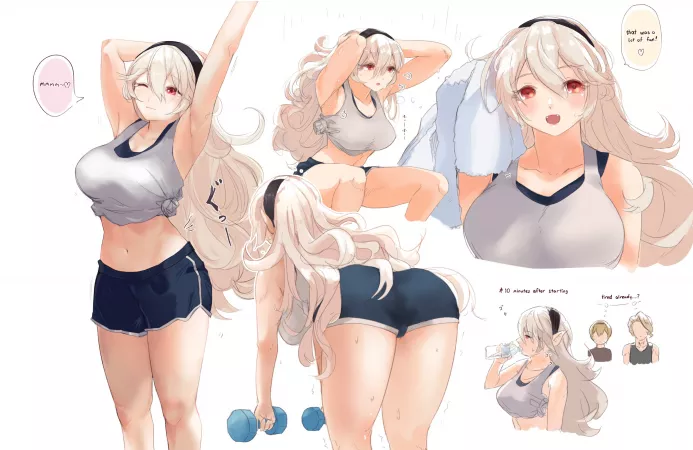 Corrin getting fit (Soba) Corrin getting fit (Soba)