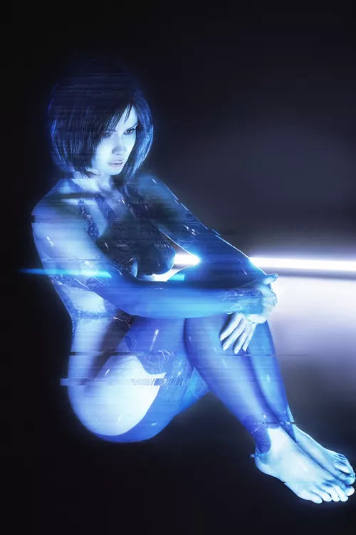 Cortana, cosplay by JannetIncosplay.
