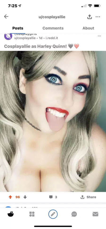 Cosplayallie as Harley Quinn! Cosplayallie as Harley Quinn!