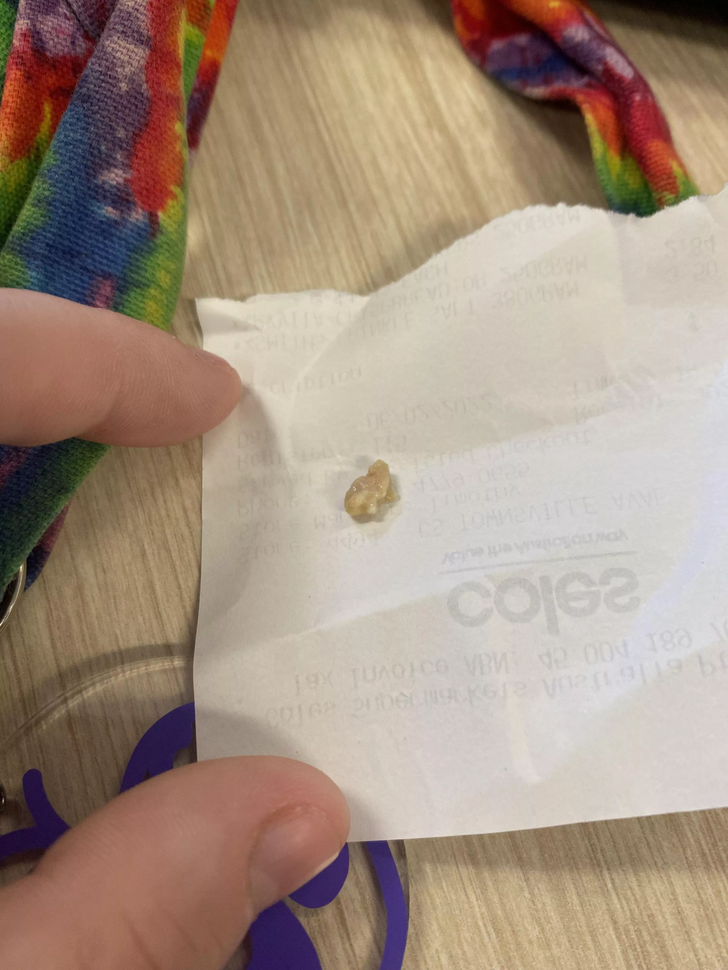 Coughed this up at work.