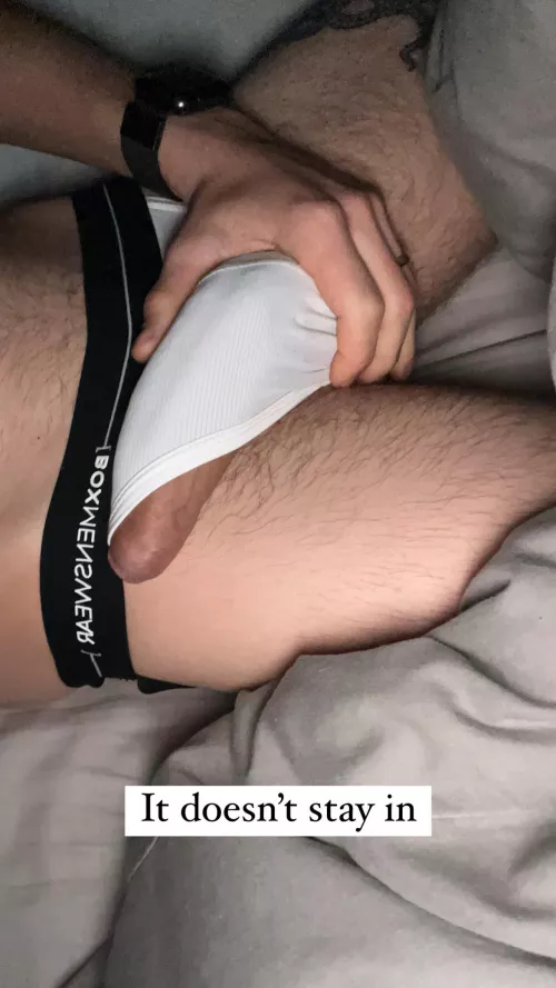 Couldn’t contain my excitement or something else 😅