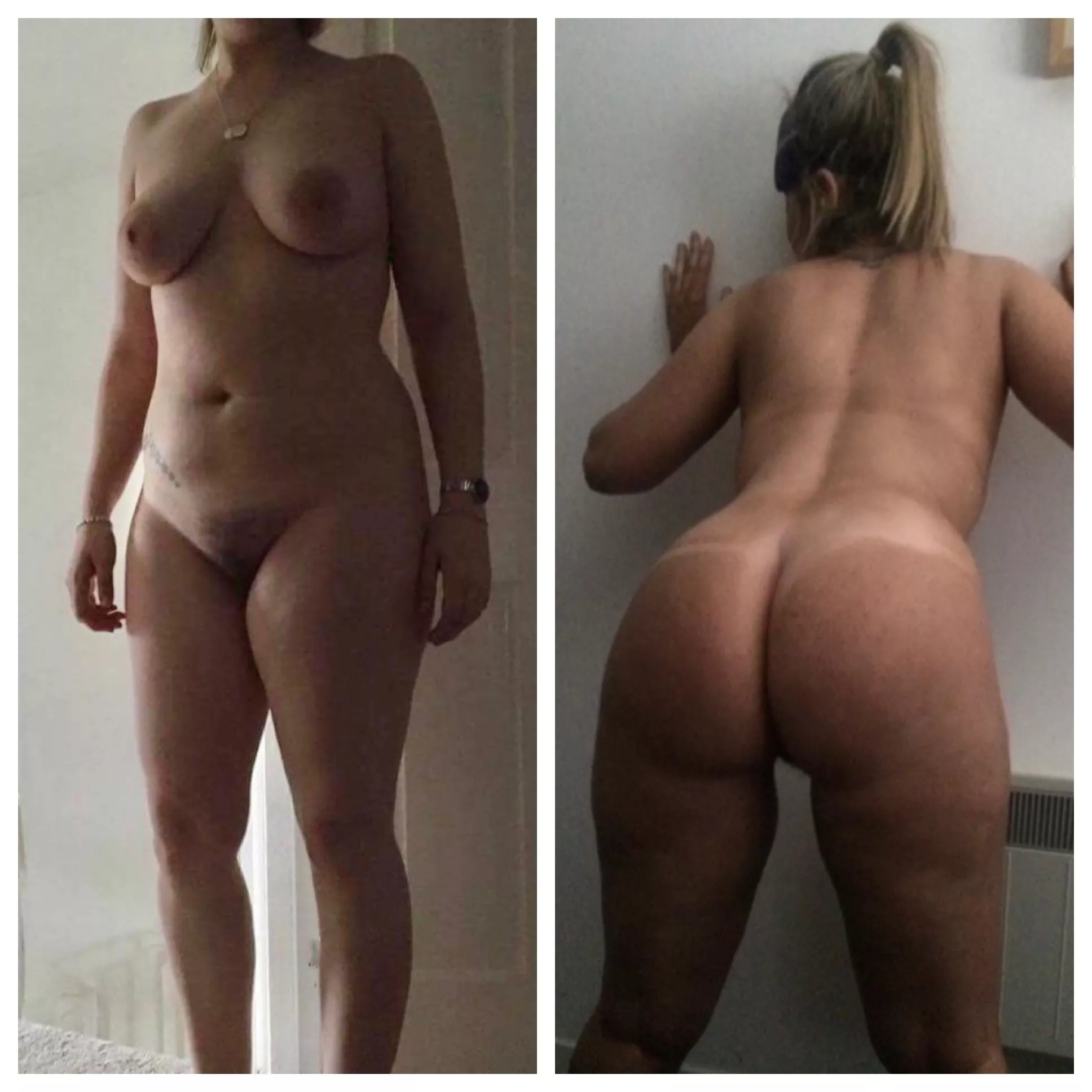 Couldn’t decide between front and back, can you ?