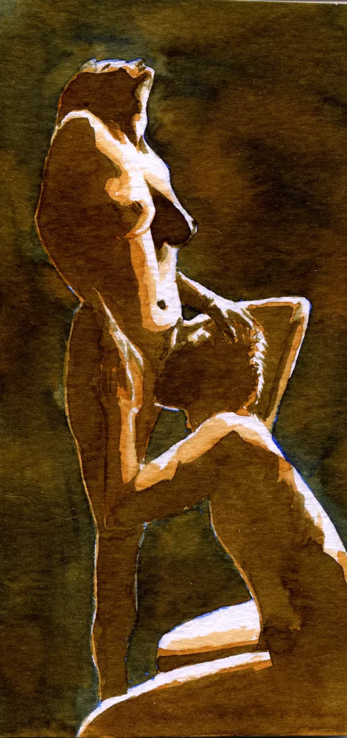 Couple in watercolor Couple in watercolor