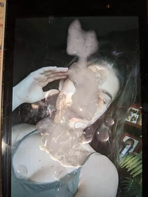 Covered a bit too much of her face? DM if you want a private tribute 😊
