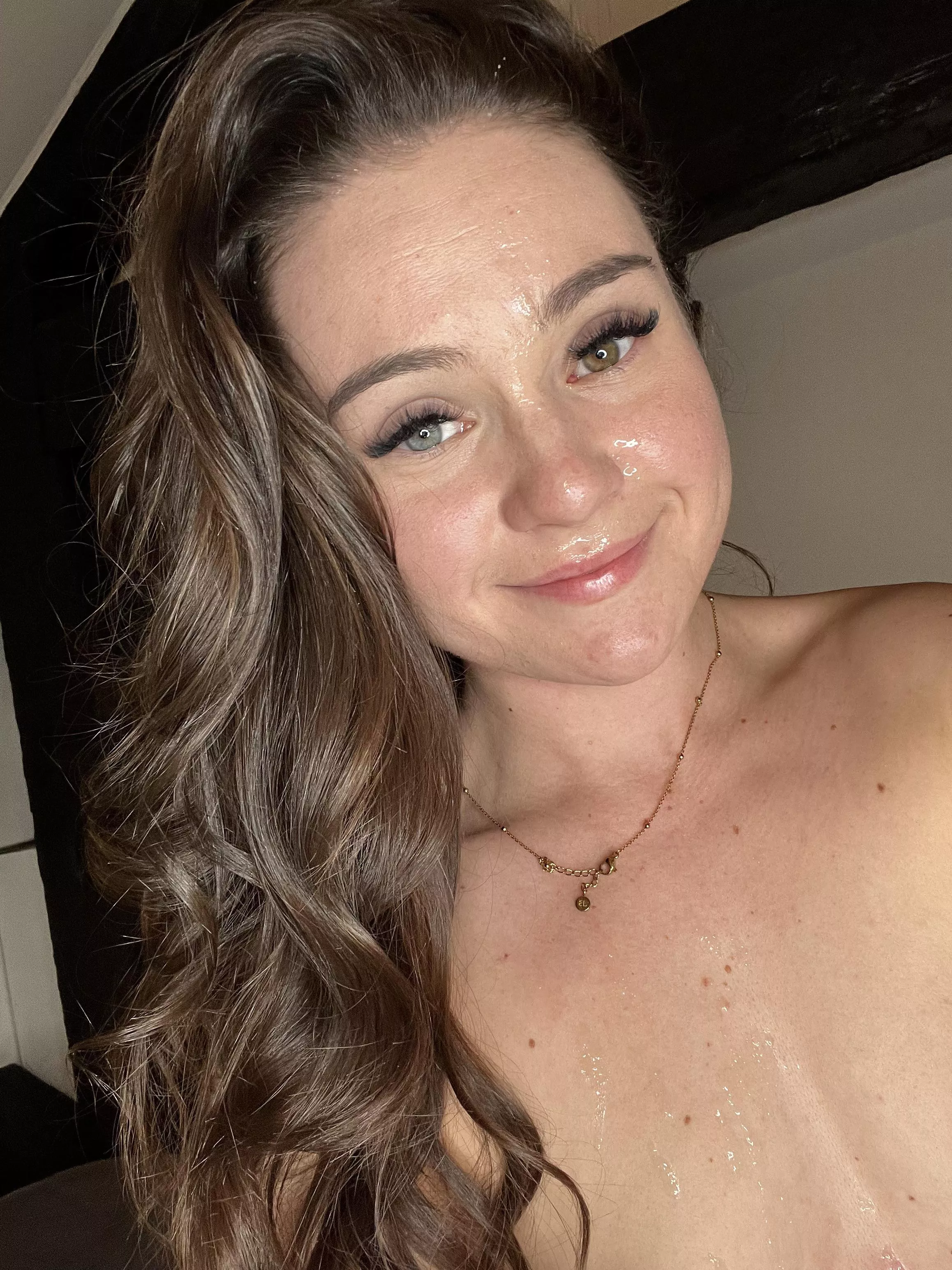 Covered and still trying to look cute