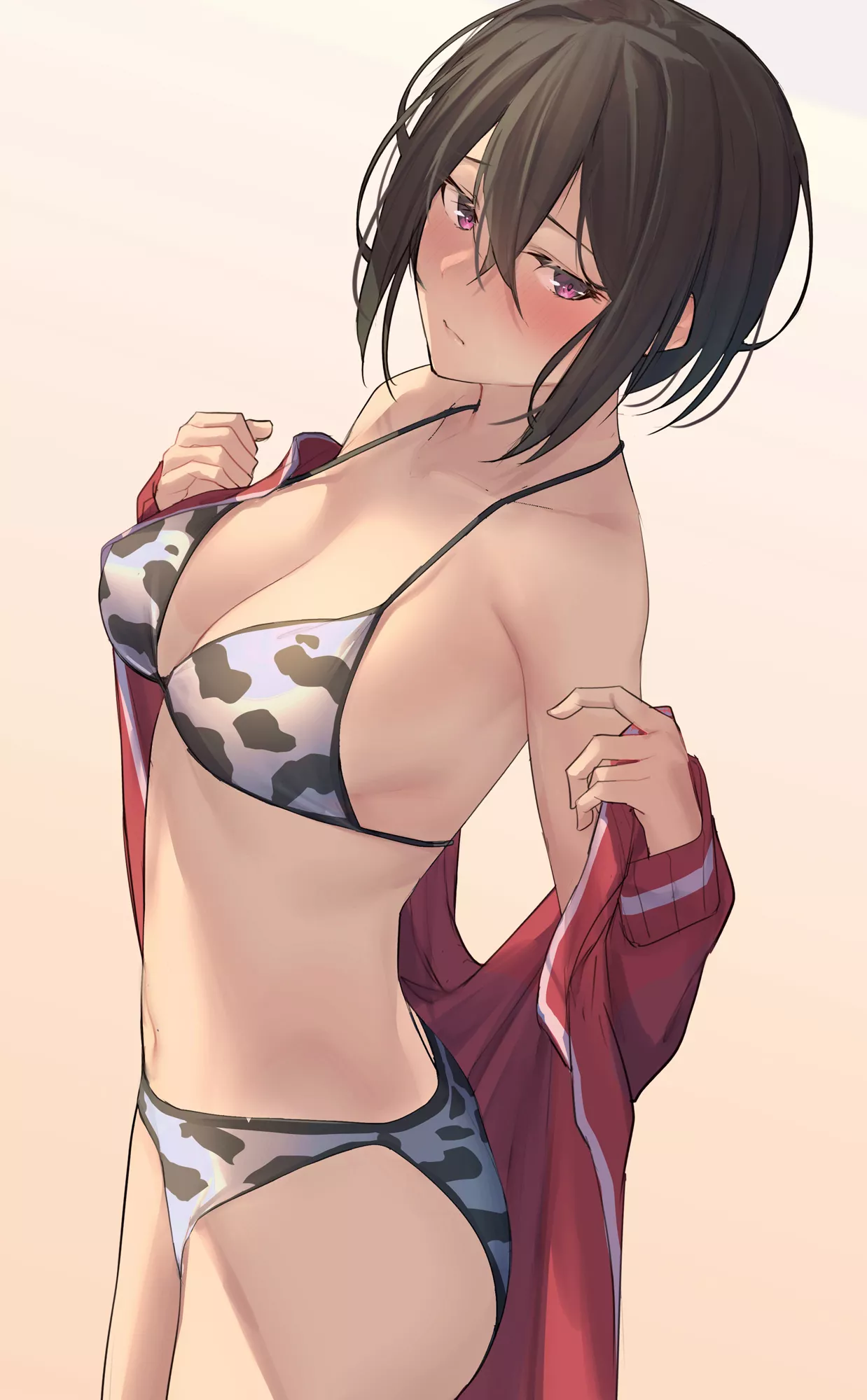 Cow Print Bikini