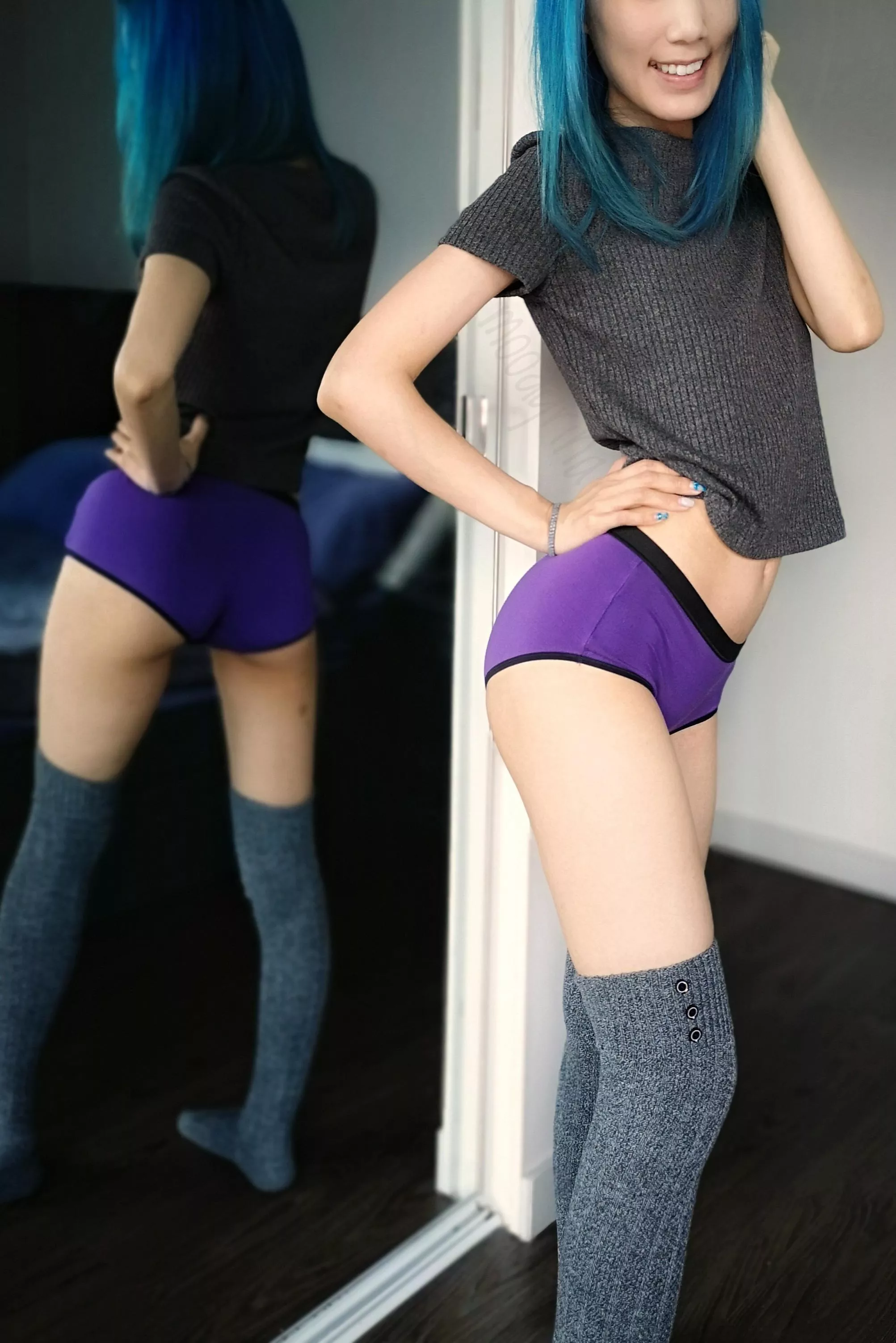 Cozy and small in comfy panties Cozy and small in comfy panties