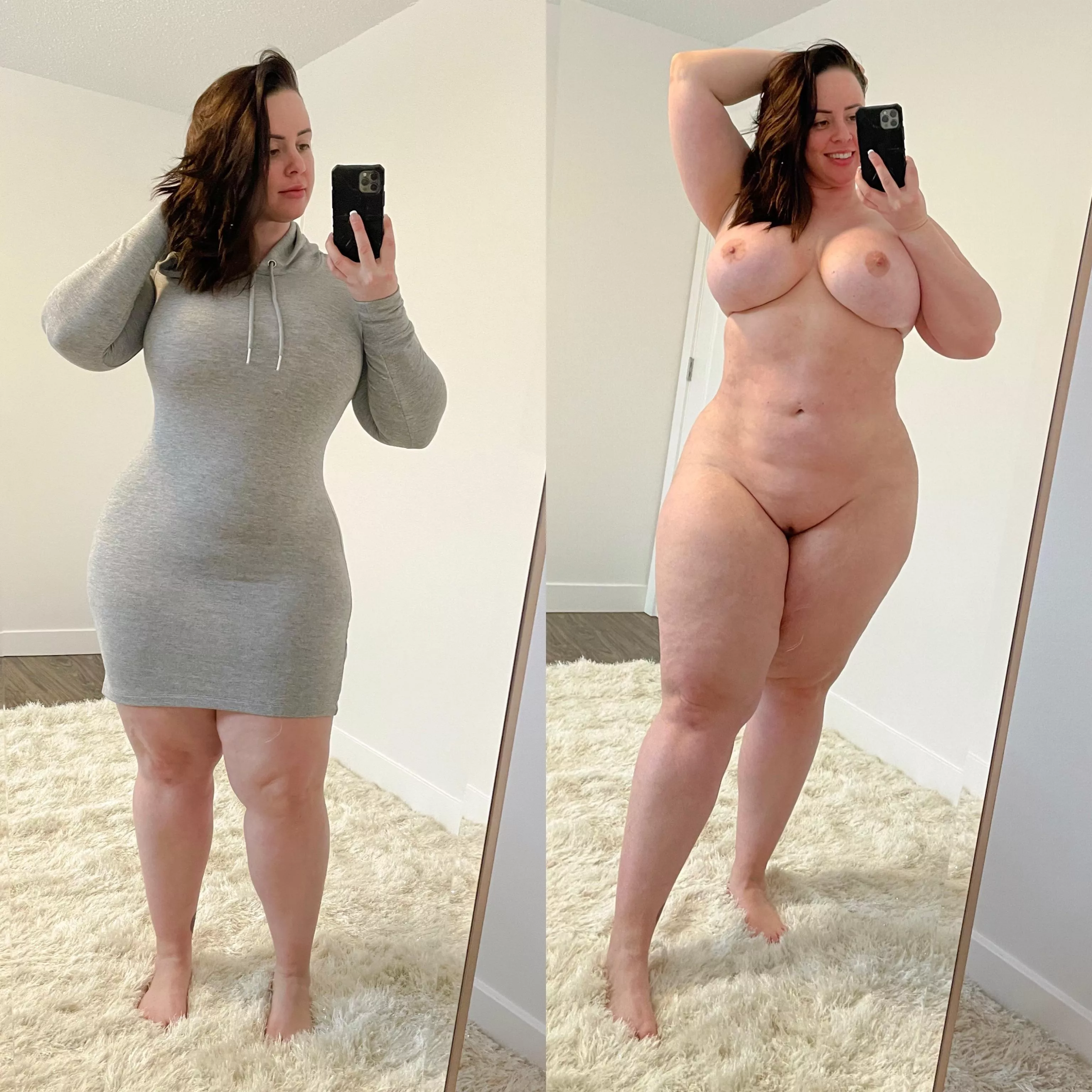 Cozy sweater dress or or off?