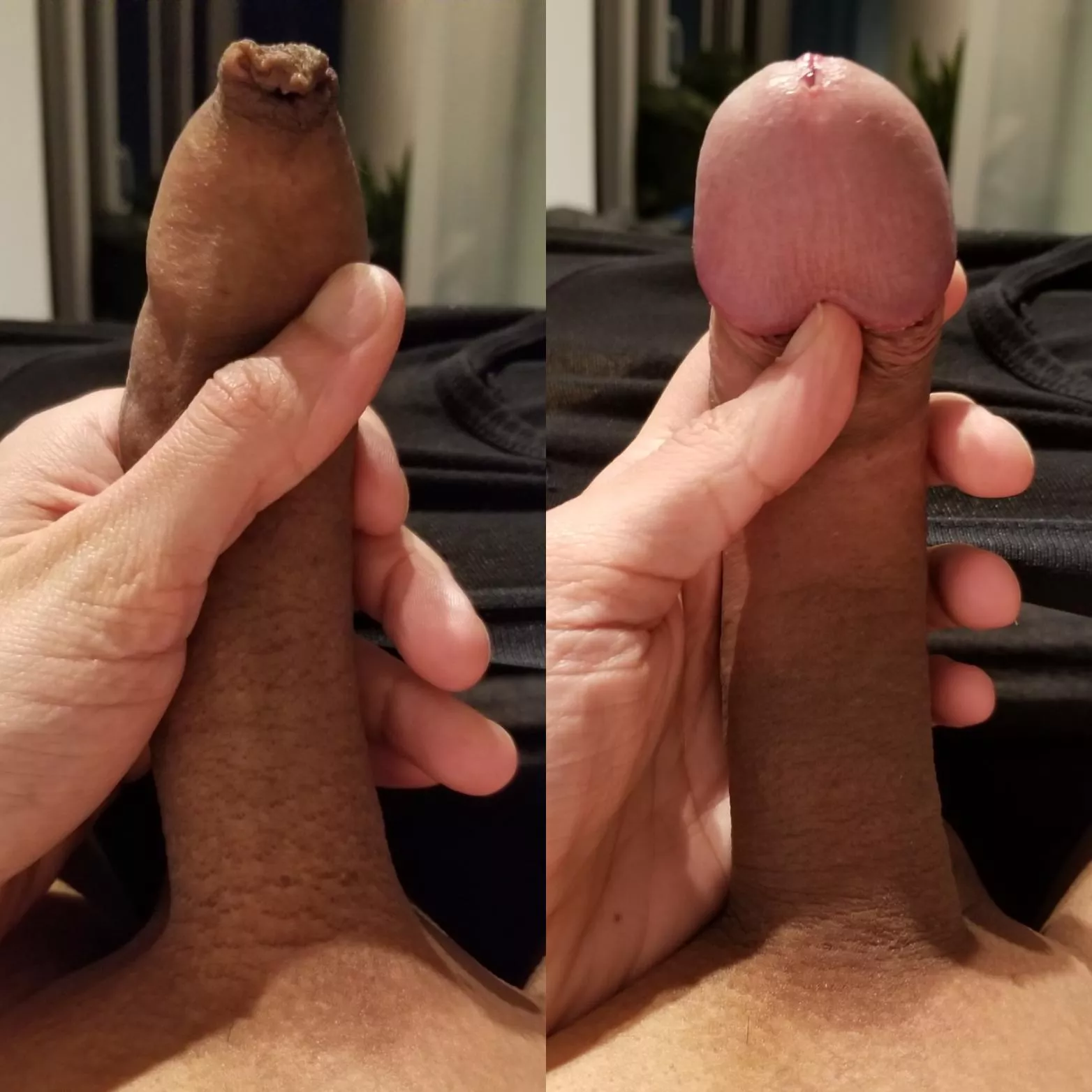 Crazy how much the head balloons when rolled back Crazy how much the head balloons when rolled back