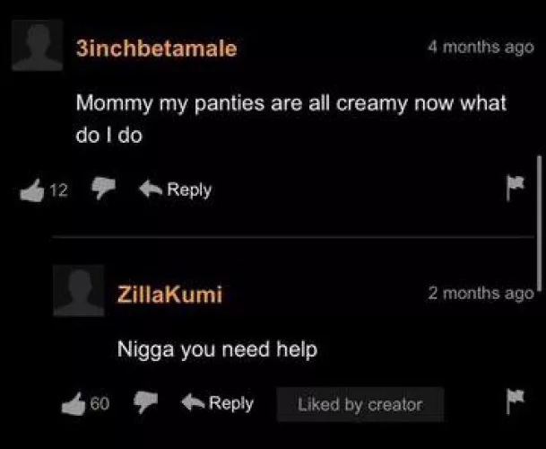 Creamy pants