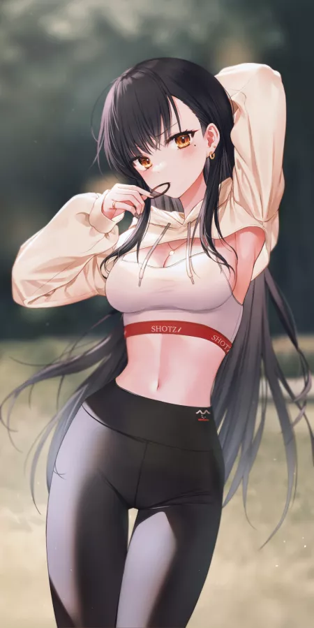 Crop Top Hoodie Crop Top Hoodie
